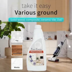 Gulvrens til alle robotstøvsugere og mopper, gulvrengøringsvæske kompatibel med Roborock & Omo Joint, S8 Pro Ultra/s8/s8+/q5/q7-serien 1Pcs