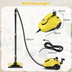 Højtryksdamprenser, 2000W, 1,8L tank, 160C