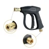 Højtryksrenserpistol med 5 dyseender - Kort pistol