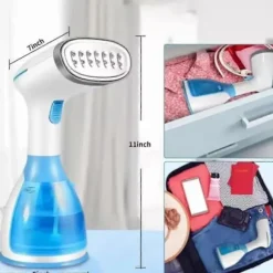 Håndholdt damper til tøj Tøjdamper Jern fjerner rynker til hjemmet Blue EU plug