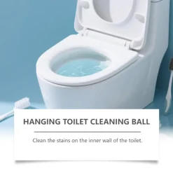 Hængende Toiletrensningskugle - Fjerner Pletter, Kalk og Lugt - Ingen Skrubning Nødvendig - Toiletrensningskugle til Husholdningen