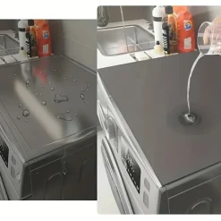 Hurtigtørrende absorberende støvdæksel til vaskemaskine, design med kiselgur Style1 50*60