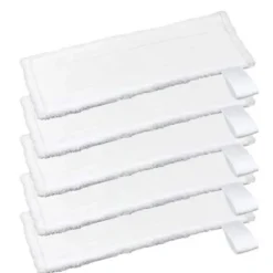 (Hvid) 5 stk. mikrofiberklude til SC2 SC3 SC4 SC5 Karcher Easy Fix, udskiftningsklude til Karcher damprenser SC-serien White