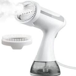 (Hvid) Håndholdt Tøjdamper, 1500W 300ML 130 Graders Vertikal Tøjdamper til Hjemmerejser, Hurtig Opvarmning, Hvid White