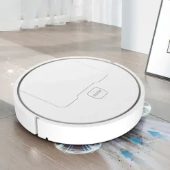 3-i-1 Mopperobot Støvsuger Med Tidsplan Wi-fi/app Selvopladende Robotstøvsuger Flye242583 (FMY) White