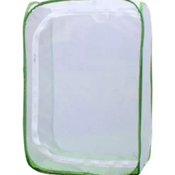 Insekt sommerfugl habitat bur avl kasse net bur luftstrøm pop-up 39*41*60cm grøn