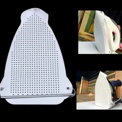 Iron Shoe Plate Cover Protector beskytter dit strygejern til langvarig brug white one size