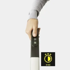 KARCHER SC 2 Upright Easy Fix - Dampvasker - 1600 W - Hurtig opvarmning 30s - Renser 50m² - Fjerner op til 99,9 % af virus. Vit