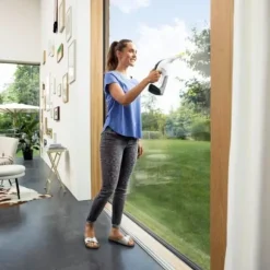 KARCHER WV 6 Plus - Vinduesrenser - XL Squeegee 280 mm - Driftstid 100 min - Renser op til 300m² (ca. 100 vinduer) Vit