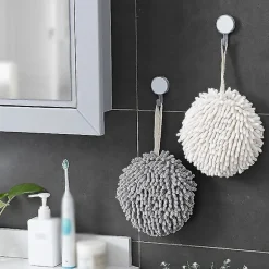 Køkken Håndklæde Hurtig Tørring Blød Absorberende Fiber Håndklæde White