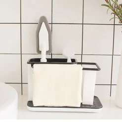 Køkkenvask Caddy Organizer, Svamp Holder Til Vask