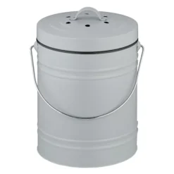 Kompostbeholder med lugtfilter, 5 liters kapacitet