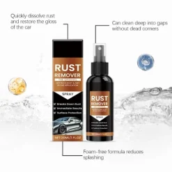 Kraftig oxidationsfjerner spray til bildele, kæder, værktøj. Nedbryder rust