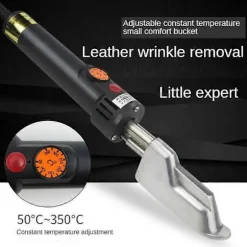 [LCS]220V 150W 50-350C Graders Elektrisk Strygejern til Lædertøj EU Stik As Shown