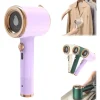 (Lyselilla) Mini foldejernet, foldbart dampstrygejern (med 50 ml
