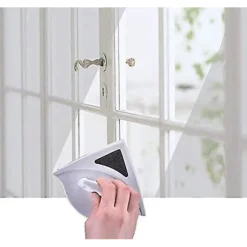 Magnetisk vinduesvisker Dobbeltsidet glasvisker Justerbar magnetisk svævefly Rengøringsbørsteværktøj Glasvask Rengøringsværktøj Børste1stk-blå/hvid Db | Fyndiq
