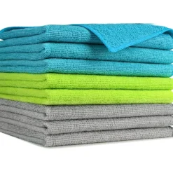 Mikrofiber Rengøringsklud, Hurtigtørrende Superblødt Håndklæde Til Multirengøring, Ultra-Absorberende Og Fnullerfri Rengøringsklude Til Køkken, Bil, | Fyndiq