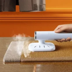 Mini Strygemaskine Håndholdt Dampstrygejern SORT Black