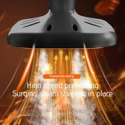 Mini Strygemaskine Håndholdt Dampstrygejern SORT Black