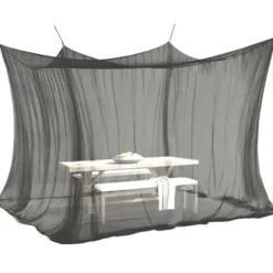 Myggenet 300x300x250cm 220 Mesh XXL Sort til Indendørs og Udendørs Brug Kompatibel med Telt Campingvogn CJY