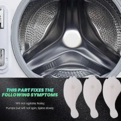 12-pak 80040 Bricka Omrører Hunde Udskiftningssæt Præcis Pasform Til Whirlpool Kenmore Vaskemaskiner - Repla