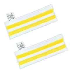 4-pak Mikrofiber Gulvkludesæt Slibende Gulvkludesæt til Karcher Easyfix Sc2 Sc3 Sc4 Sc5 Gulv (FMY) WhiteYellow