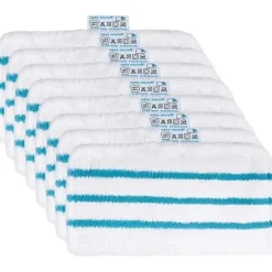 Pakke med 8 klude til Black and Decker dampmopper FSMP20 dampmoppe til Black Decker FSM1630, FSM1616, FSMH13E5, FSM1321,
