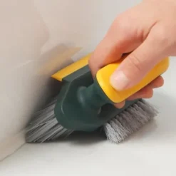 Pakke med skrubbebørster - Plastikbørste med tætte børstehår til rengøring af gulv, tæppe, fliser, badeværelse