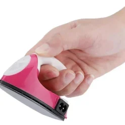 {PL}Bærbar Mini Dampstrygejern til Tøj DIY Kunst og Håndværk