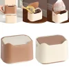 (Pow yeah!) Mini Bordplade Skraldespand Affaldskurv til Bordplade Ved Siden Af Kaffe 17.5x13x13.5cm