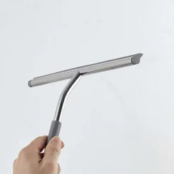 Premium Rustfrit Stål Bruser Squeegee, Hængende Ingen Boring, Sil