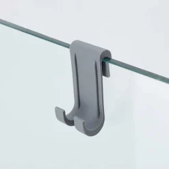Premium Rustfrit Stål Bruser Squeegee, Hængende Ingen Boring, Sil