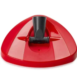 Qazx 2 stk rødt erstatningsmoppehoved, Universal 360 mikrofiberspinmoppe til gulvrengøring Asdf (hvid) White Mop Replacement Heads