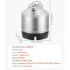 Rengøringstønde - DUOKU - KMS004 - Rustfrit Stål 304 - 6,5 L - Type D Tilslutninger