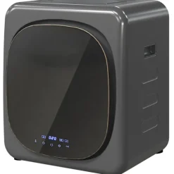 Rootz Compact Grey Tørretumbler - Tøjtørrer - UV-desinfektion - 4 Kg Kapacitet - 48cm x 40cm x 56cm - Hurtig deodorisering under 30 min.