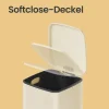 Rootz 30L Pedalaffald Bucket - Kitchen Bin - Papirkurv kan - Praktisk fodpedal - 34 x 28,5 x 54,4 cm