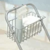 Rullende rengøringsspand, 26L, plastik, metalhåndtag