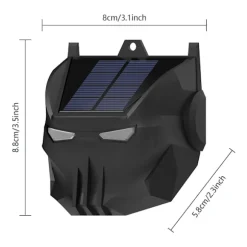 Solar Blinkende Dyreafskrækker (2-pak) - Hold Skadedyr Væk med Solenergi