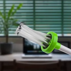 Spindelfanger, Ekstra lang insektfanger med håndtag til sikker og human fjernelse af edderkopper og insekter green