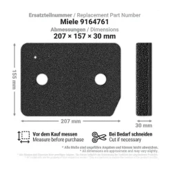 stk. filtre Kompatible med T1 tørretumbler 9164761 Reservedel Kompatibel med tørretumbler