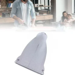 Strygesål til elektrisk strygejern, non-stick strygesål med jævn varmefordeling og anti-skoldningsbeskyttelse, strygepladebeskytter til