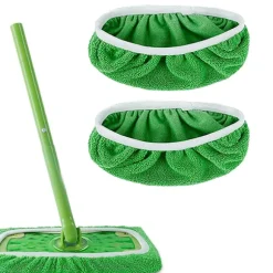 Swiffer Sweeper Moppe Udskiftningspuder, Klude til Swiffer Gulvmoppe, Genanvendeligt Betræk