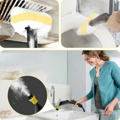 Til Easyfix SC2 SC3 SC4 SC5 Støvsuger Mikrofiber Rengøringspude Betræk Dampmoppe Børste Dyse Par Photo Color