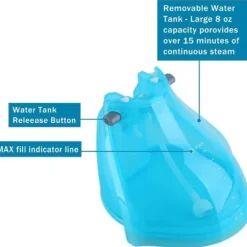 Tøjdamper Håndholdt 1200W, Blødgørende/Desinficerende/Steriliserende Tøj