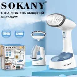 Tøjdamper, Tøjdamper til Hjemmet, Kontoret, Rejser, Opgraderet 400ML Stor Vandtank, Rynkefjerner_yux