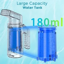 Tøjdamper 700W, Hurtig opvarmning på 40S, med 180ML vandtank
