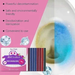 Toilet Bowl Cleaner Parfume Stick Mild Formel Badeværelsestilbehør 112G