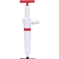 Toilet Stempel, Højtryks Afløbsrenser, Rød og Hvid
