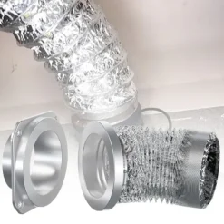 Tool Easy Magnetisk Tørretumbler Udstødningsbøjning 180 Graders Bøjning Ventilationsstik