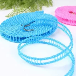 Tørresnor i Nylon, 10 meter - Blå Blue